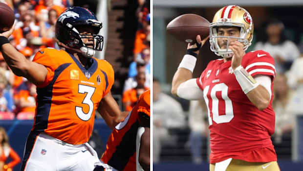 Russell Wilson, Jimmy Garoppolo